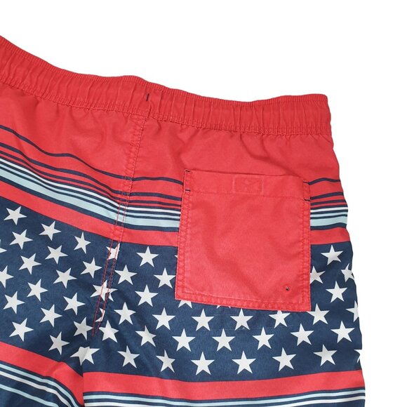 Goodfellow M 36 In Waist Men Swim Trunks Patriotic Surf Picnic Vacation Pool - Picture 3 of 8